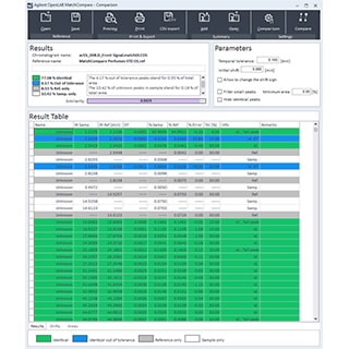 用于 OpenLab 的 MatchCompare